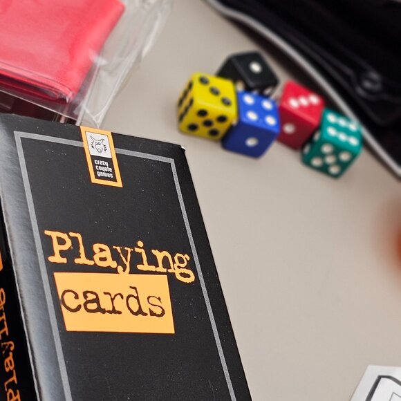 Utterly Outrageous Drinking Games bottle shaped tin box with 25 games dated 2007 - Picture 9 of 14